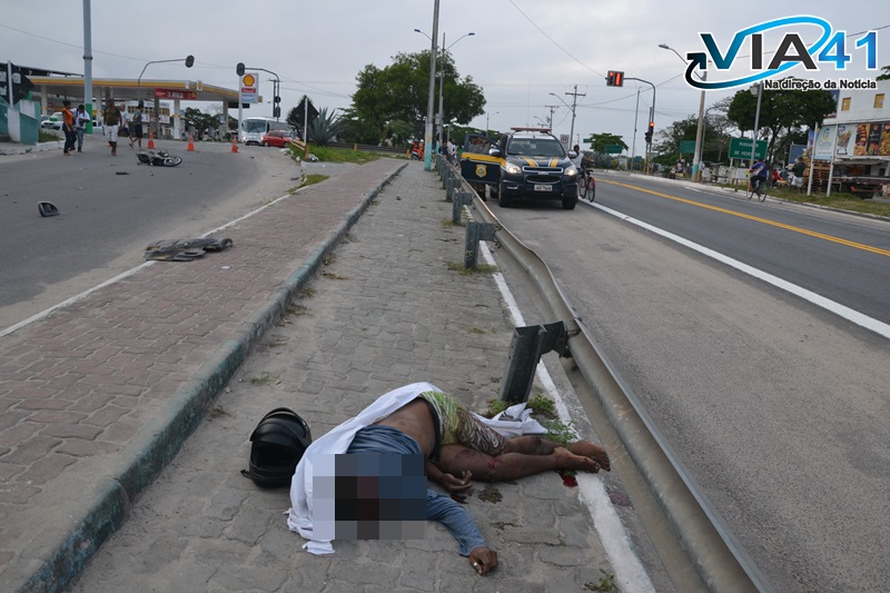 Mecânico morre em colisão entre caminhonete e moto 5