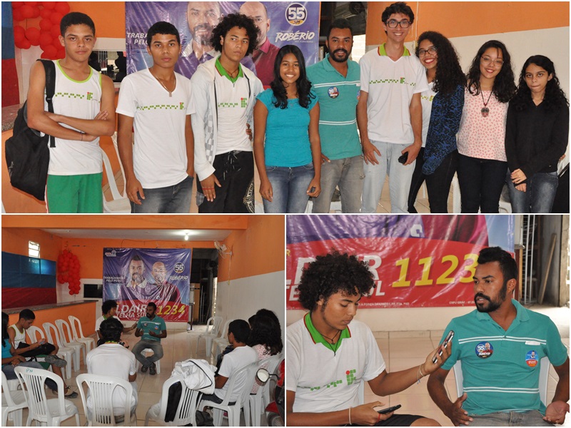 Alunos do IFBA realiza encontro com Gildair da Telha Sul 5