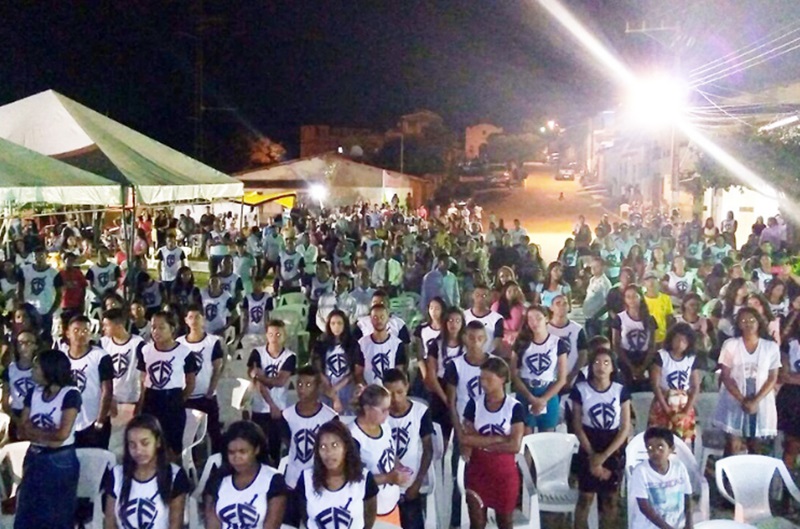 O distrito de Mundo Novo, sediou no fim de semana o 1º Congresso de Jovens do Campo 598