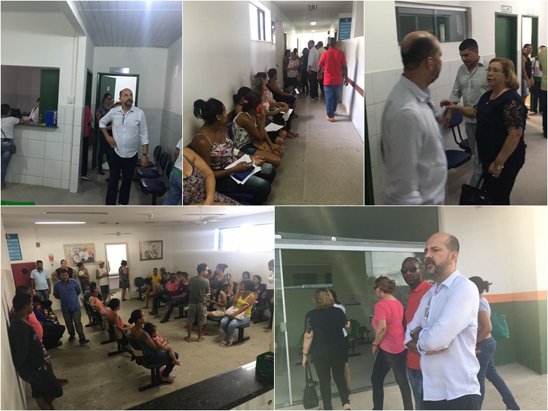 Robério visita o Hospital Regional para reorganizar o fluxo de atendimento 6